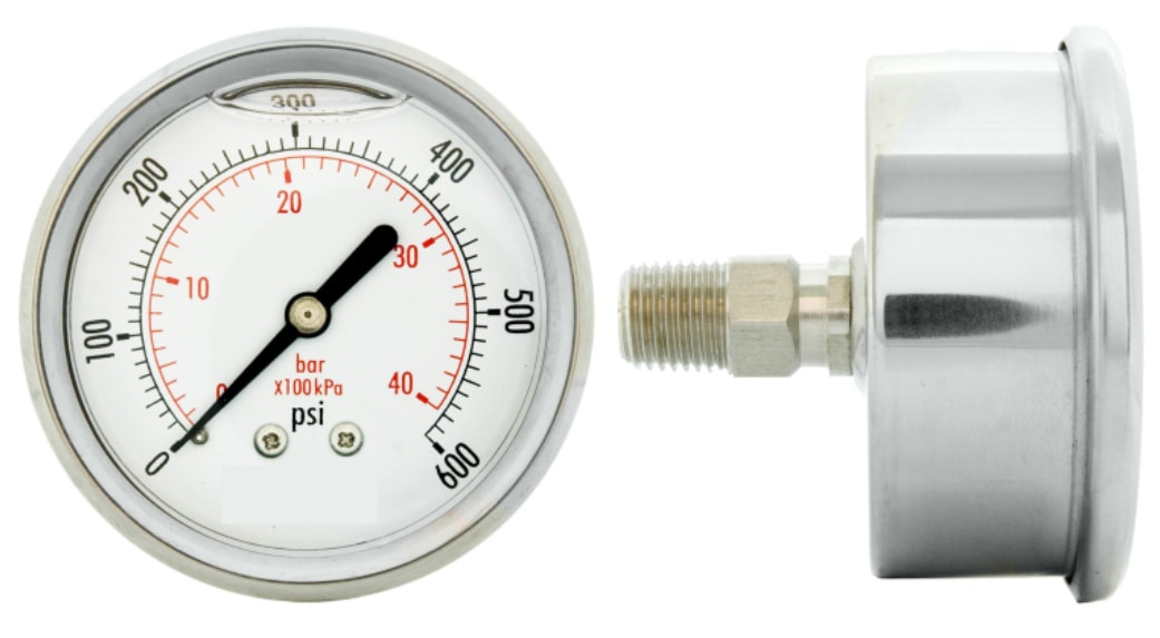 Pressure Gauges Lubrication Scientifics, LLC